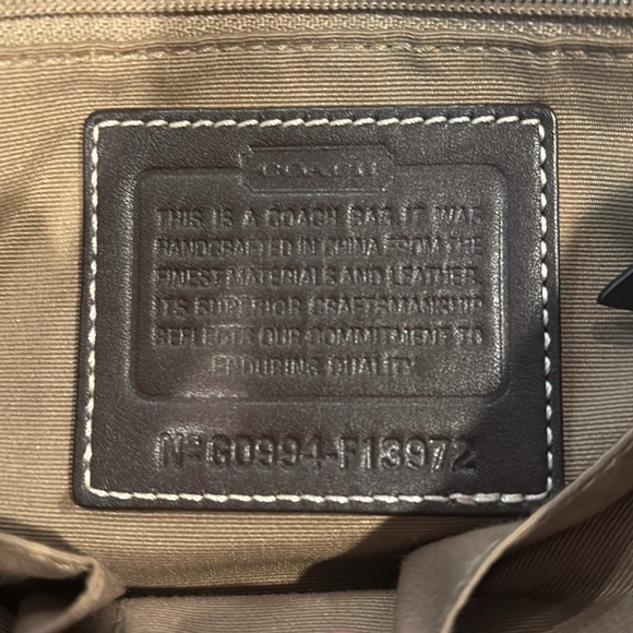 Coach Signature Brown Crossbody Bag - Picture 3 of 6